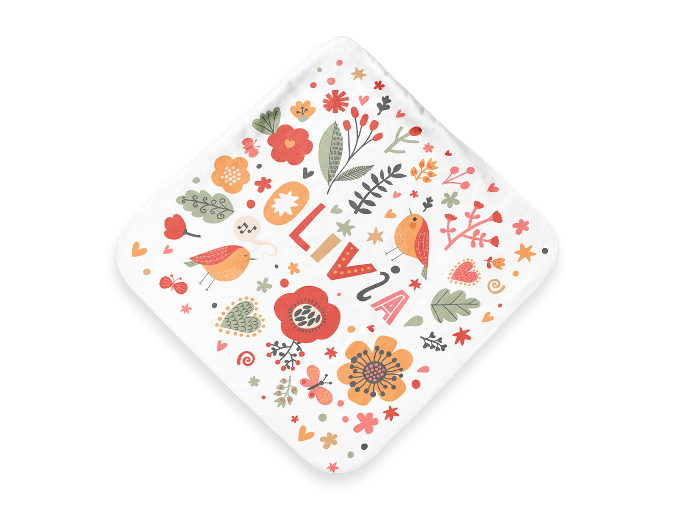 Baby Hooded Sublimation Towel - 80 x 80 cm