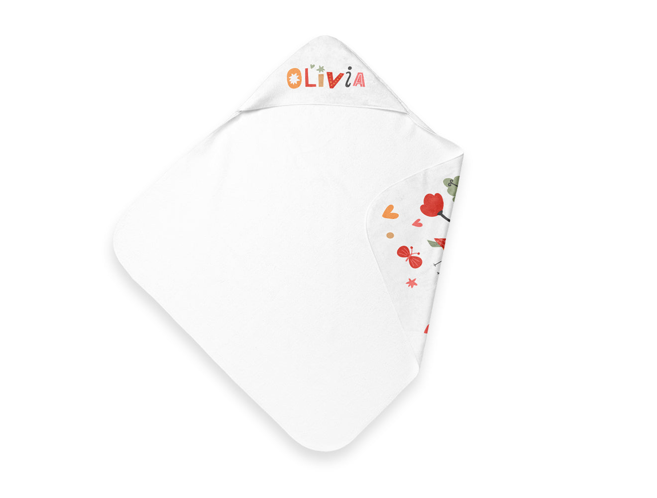 Baby Hooded Sublimation Towel - 80 x 80 cm