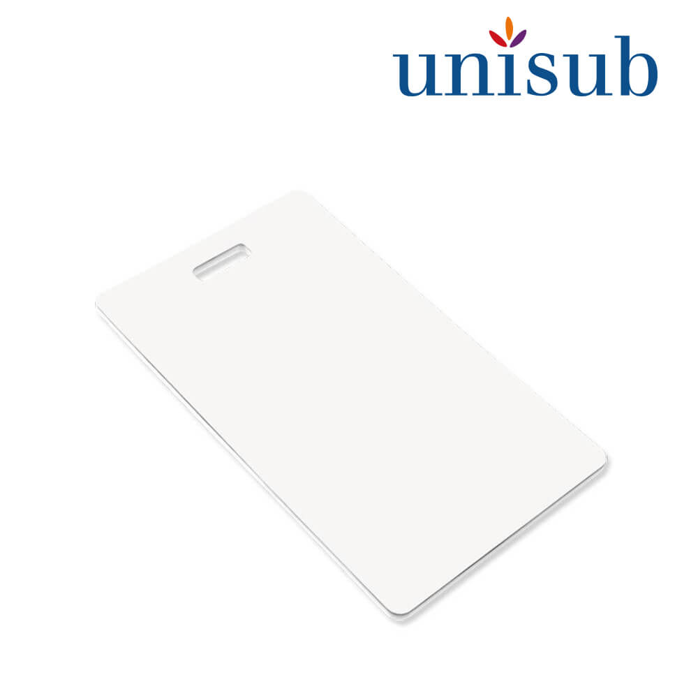 Unisub Sublimation Bag Tag - Rectangle 2 Sided