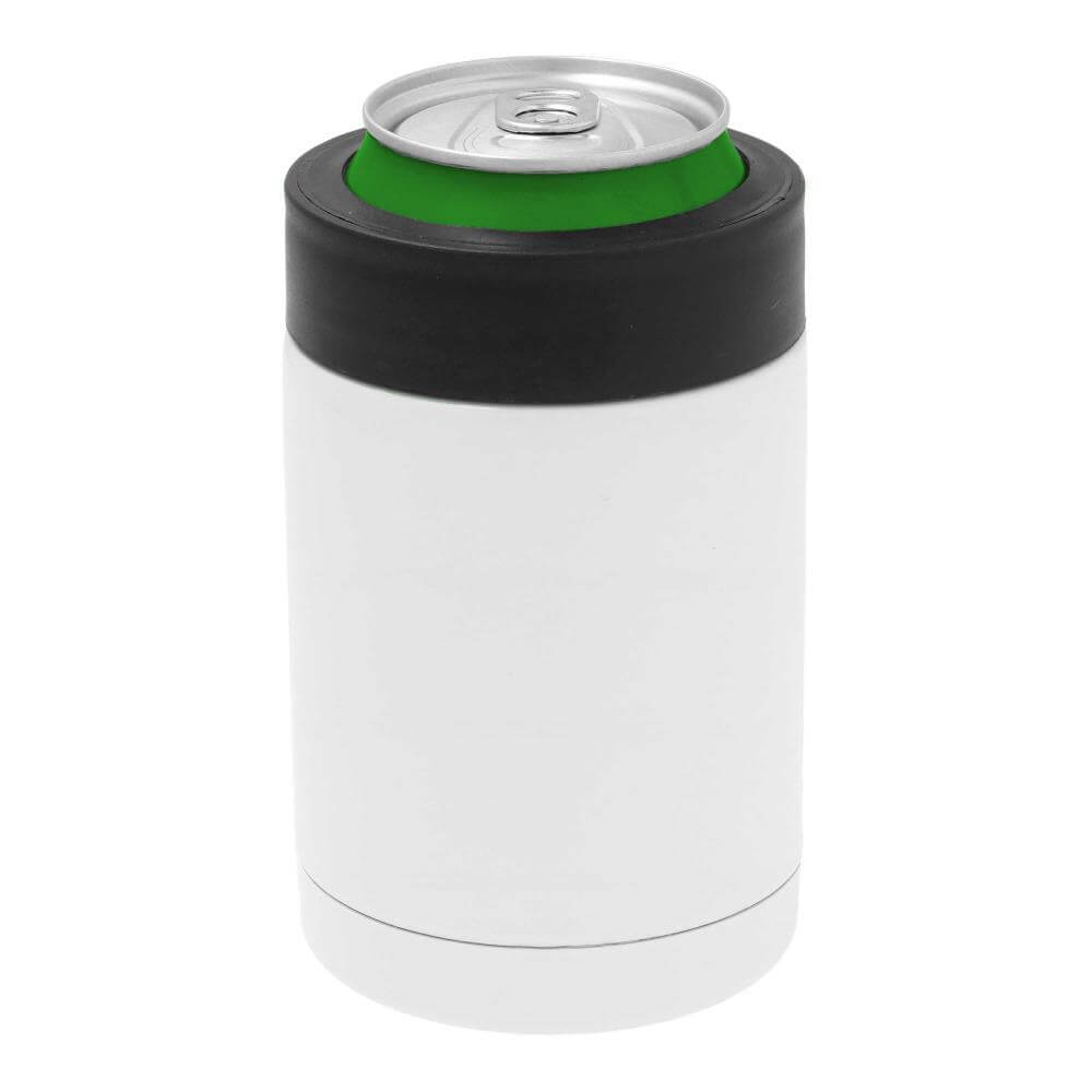 Stainless Steel Sublimation Can Cooler 355 ml / 12 oz - White