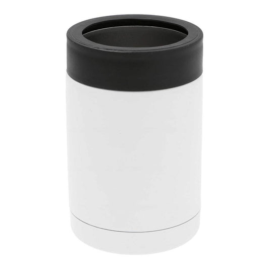 Stainless Steel Sublimation Can Cooler 355 ml / 12 oz - White